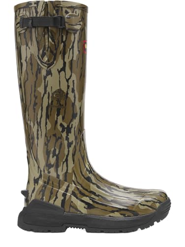 LaCrosse Men's Burly Aero 17' Slip-On Lightweight Waterproof Hunting and Field Boots, Mossy Oak Original Bottomland - 11