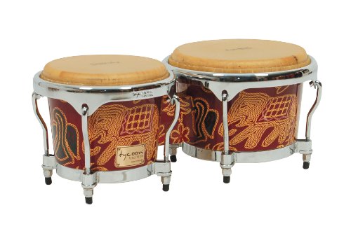 Tycoon Percussion 7 Inch & 8 1/2 Inch Master Fantasy Siam Series Bongos
