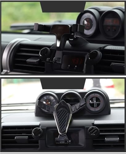 Support de téléphone pour voiture pour éviter les chutes sur grille d'aération - 5
