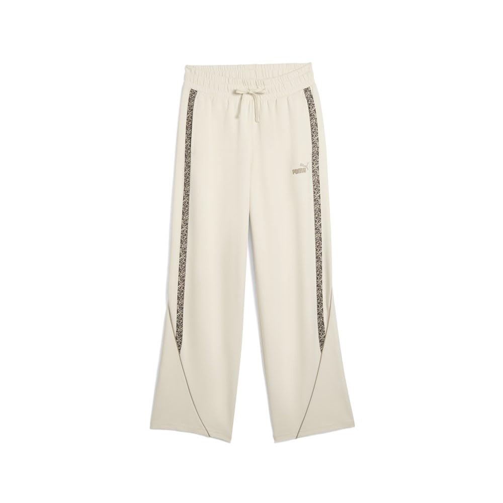 PUMA Womens Essentials Animal Straight Leg Casual - White