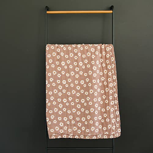 Image of Mebie Daisy Dream Muslin Swaddle Blanket