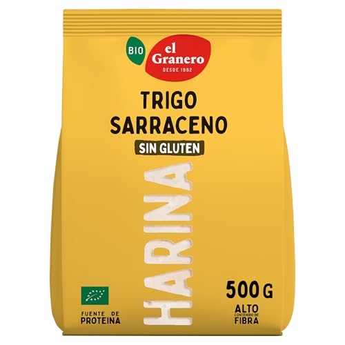 El Granero Integral - Harina de Trigo Sarraceno BIO Sin Gluten - 500 g
