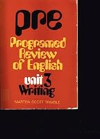 Pre-Programed Review of English, Unit 3-Writing B003SAFCXY Book Cover