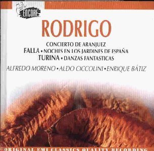 Concierto De Aranjuez [Audio CD] Rodrigo; Batiz; Ciccolini and Lso