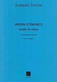  TURINA - Jardin de Niños Op.63 para Piano