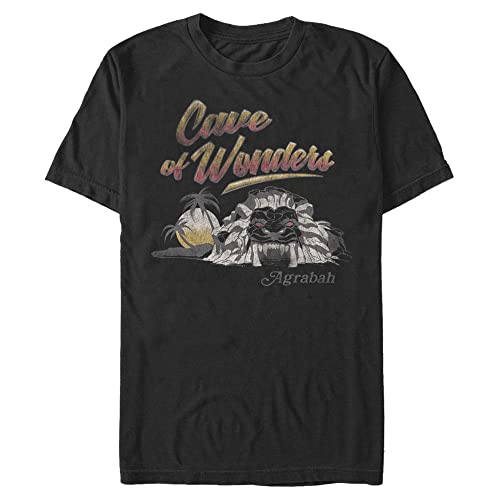 Disney Cave of Wonder t-shirt homme vêtement geek coton manches courtes graphisme Aladdin