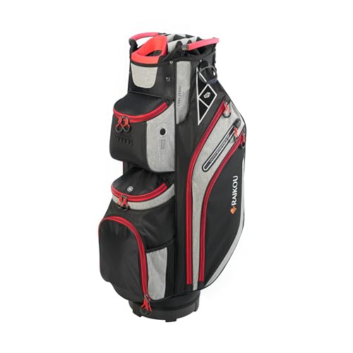 RAIKOU Golf Cartbag – Premium Golftasche, wasserdicht mit...