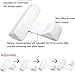 Gotvspt Baby Side Sleeper Weddge Adjustable Soft and Breathable Newborn Pillow