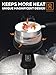 Hookah Coal Holder - Hookah Charcoal Holder – Hookah Heat Management System - Hookah Head for Perfect Shisha Hookah Flavor - Ultimate Hookah Accessories and Hookah Flavor Saver Hookah Coal Cover Huli