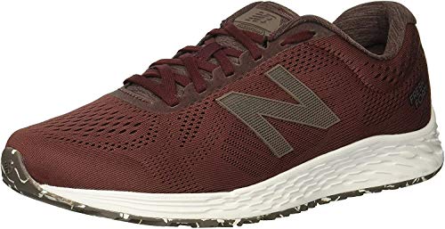 New Balance Men's Fresh Foam Arishi V1 Running Shoe, Nubuck Burgundy, 15 4E