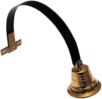 Large Brass Mechanical Shop Doorbell
