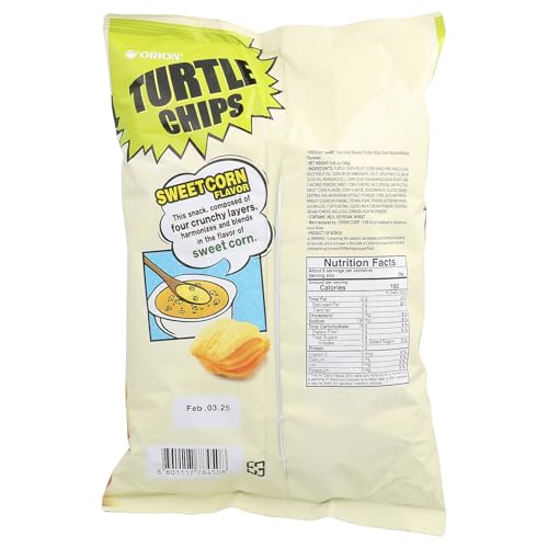 Orion Turtle Chips, Sweet Corn, 5.65 oz (160 g)