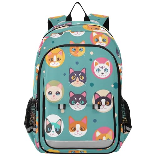Sac à dos de rentrée scolaire chats pour enfants idée cadeau originale