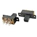 uxcell 10 Pcs SS22F25-G7 2 Position DPDT 2P2T Panel Mount Mini Slide Switch Solder Lug