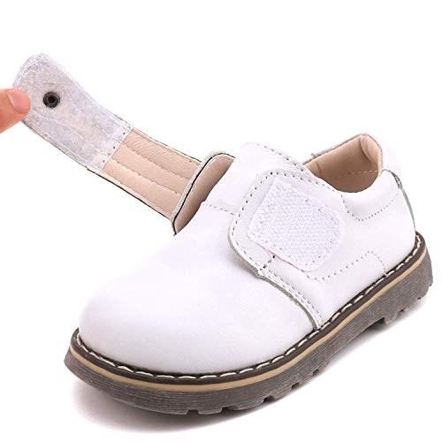 Image of Femizee Toddler Boys Leather Loafers Comfort Uniform Oxford Dress Wedding Shoes