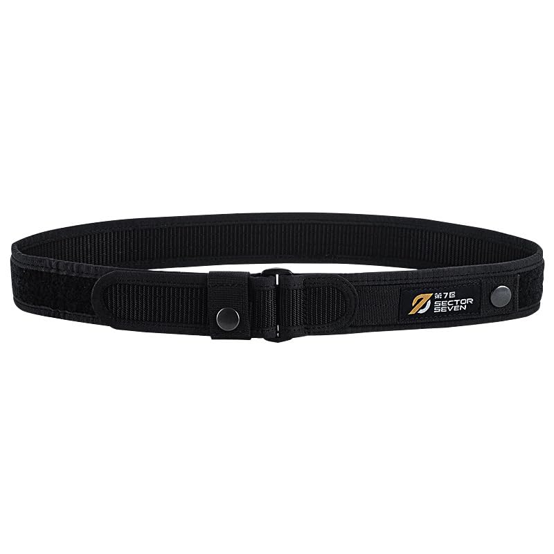 Men's Military Belt, Tactical Stretch Nylon Belt for Pants Webbing Belt for Outdoor Hiking Hunting