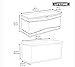 LIFETIME 60012 Extra Large Deck Box, 130 Gallon, Desert Sand/Brown