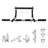 FANXQ Einfache Montage Verstellbare Innen Fitness Türrahmen Multifunktions Klimmzugbügel Wand Klimmzugstange Reck Fitnessgeräte