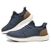 SVNKE Mens Slip ins Hands Free Shoes Slip on Fashion Sneakers Casual Business Walking Shoes for Pain Reflief Blue 7.5