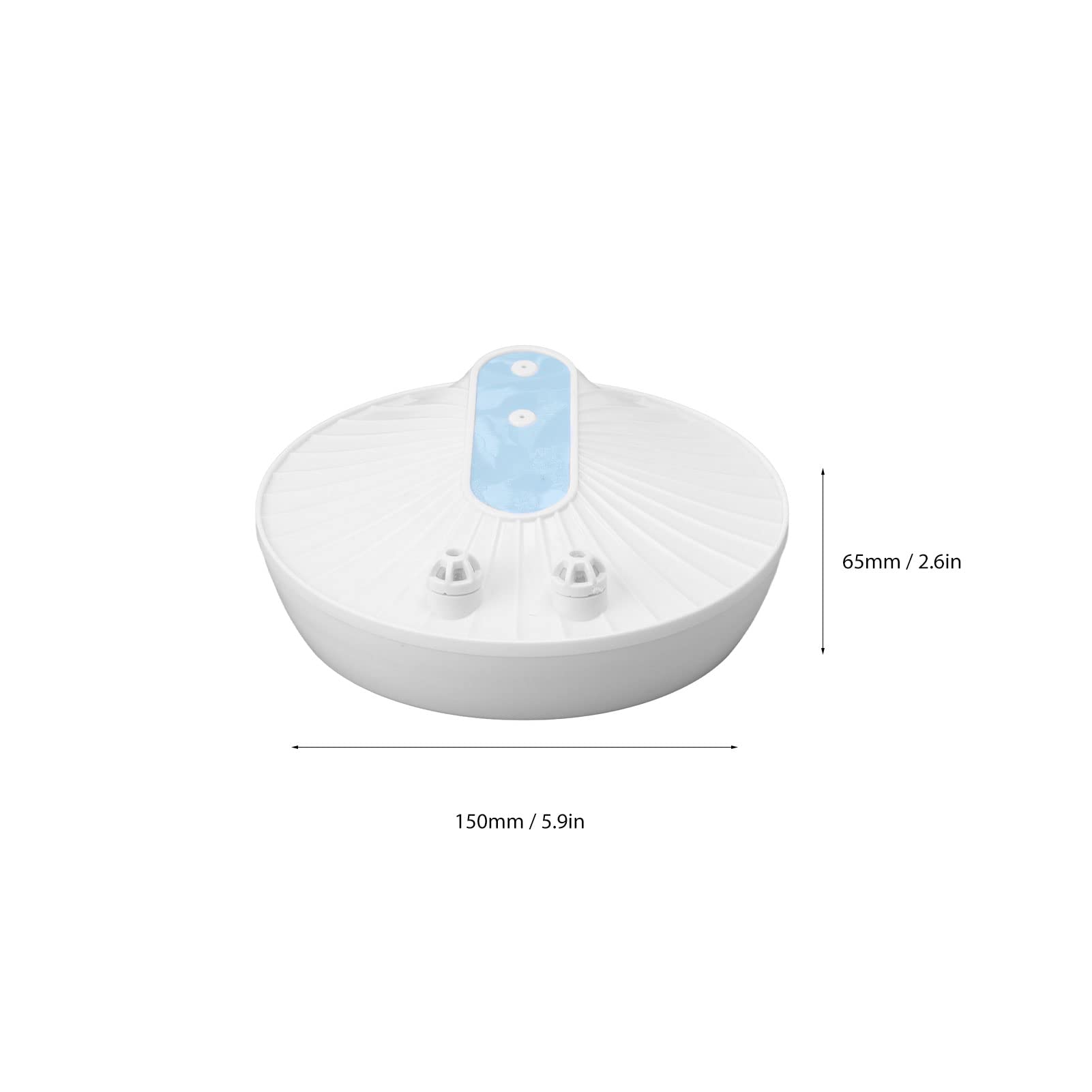 Mini lave-vaisselle ultrasonique, nettoyant de Machine à laver de vaisselle de cuisine portative d’usb, Mini lave-vaisselle multifonctionnel du ménage 12W, Installation libre