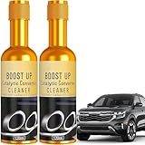 AurolaGlow Catalytic Converter Cleaner Petrol & Fuel System Cleaner 2PCS, Gasoline Engine Carbon Deposit Remover for Auto Parts & Exhaust System Maintenance