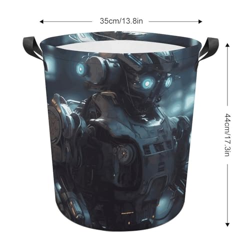 Sac à linge Future Robot pliable pour en finir avec le désordre dans la salle de bain