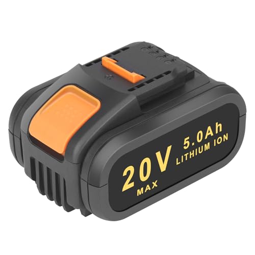 REACELL 5000 mAh Batería de Repuesto para Worx bateria 20V WA3553 WA3551 WA3556 WA3551.1 WA3644 WA3572 WX390 WX176 WX178