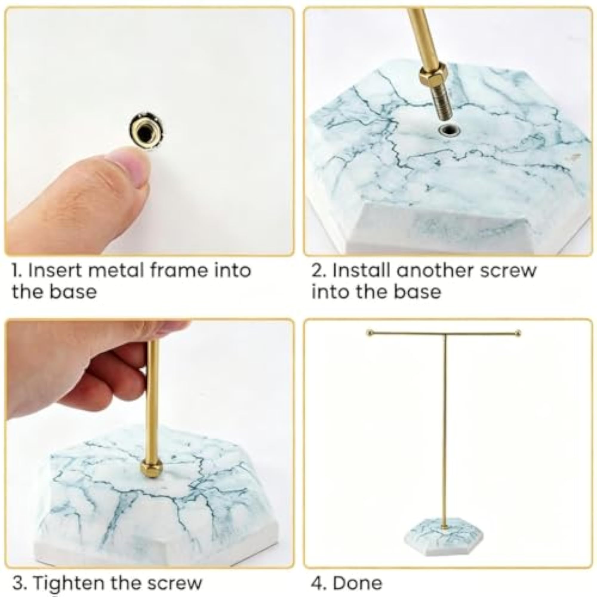 Jewellery Stand, T-Shaped Necklace Display Holder