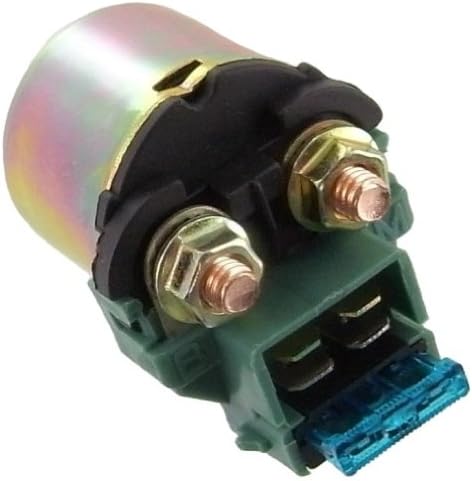 New 12 Volt Starter Solenoid Relay Compatible with/Compatible with Honda Motorcycle GL1500 Gold Wing 1988-2000 31800-01D00, 35850-MK3-671 6 Terminals, Intermittent, Copper, 20A Fuse