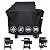 QuliMetal Grill Cover for Weber Searwood 600 Pellet - 600D Heavy-Duty Waterproof and Tear-Resistant Grill Cover for 3400145 Weber Searwood,Outdoor BBQ Accessory