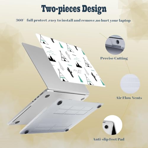 Funda MacBook 12 para llevar a la cafetería con bolsa de transporte y protector 4