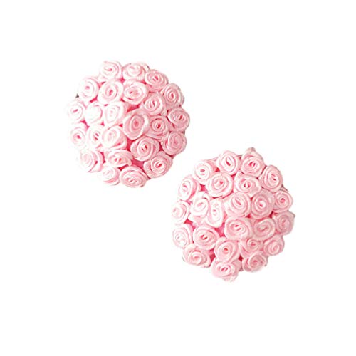 Generic 1 par Rosa Mamilo Cobre Pastas de Mama Valentine para Mulheres Decoração de Mama para Femal