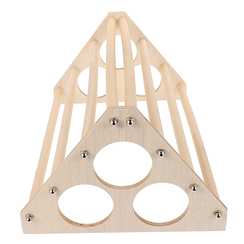 BUGUUYO 1 Pc Puesto De Pollo Escalera De Pollo Comedero De Agua para Pollos Percha para Posar Polluelos Perca De Pollo Desplumadora De Pollos Canal Percha De Pollo para Gallinero De Madera