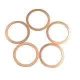 Packungsinhalt: 5 x Kupferscheiben
