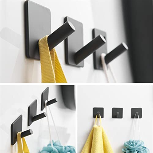 Percheros de pared sin taladro ISCBAFYX para colgar ropa sin dañar la pared 3