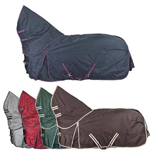 Preisvergleich Produktbild RL24 - Weidedecke Full Neck Polarfleece 1680D BASICLINE dunkelblau 145cm