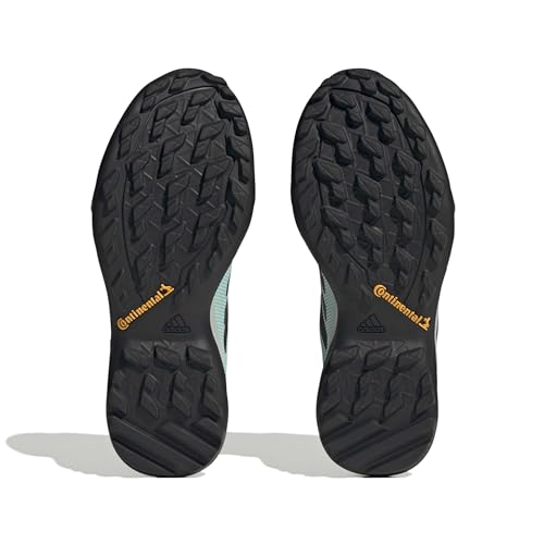 Adidas Damen Terrex AX3 Gore-TEX Hiking Shoes, Aqua/Core Black/Preloved Yellow, 39 1/3 EU