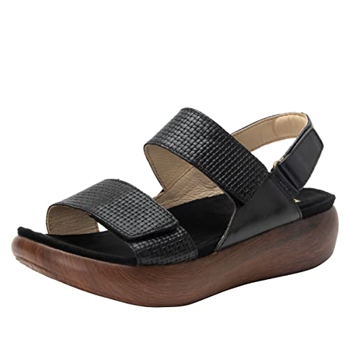 Alegria Womens Bailee Leather Sandal