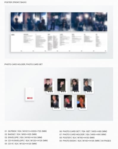 CD BTS ARIRANG original para ampliar tu colección con fotos y póster oficial 5