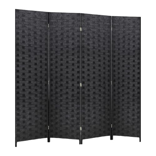 FDW 4-Panel Wood Folding Screen