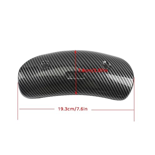 Protector térmico universal para escape de moto con diseño Style2 5