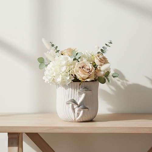 Cement Decorative Planter Pot Without Stand – Pottery Outdoor &...