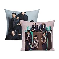 Amazon.co.jp: 嵐 あらし クッションカバー 2枚セット ソファー用