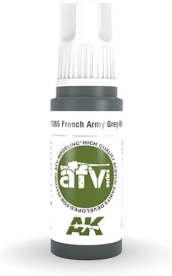 AK Acrylics 3Gen AFV AK11365 French Army Grey-Blue (17ml)