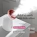 Colorfarm Facial Steamer Nano Ionic: Face Steamer Deep Cleaning Unclogs Pores - Humidifier Hot Mist Home Sauna Spa for Women Men Sinuses Moisturizing