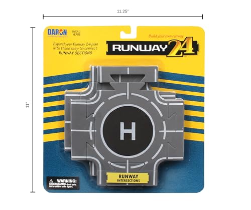 Runway 24 RW900 Runway Intersections Daron pour tapis de jeu enfant - 2