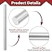 LOYORTY 3PCS 1 Inch Solid Round Aluminum Rod, 6061 Aluminum Round Bar, 13 inch Long Aluminum Round Stock for Industrial, DIY Craft, New Lathe Bar