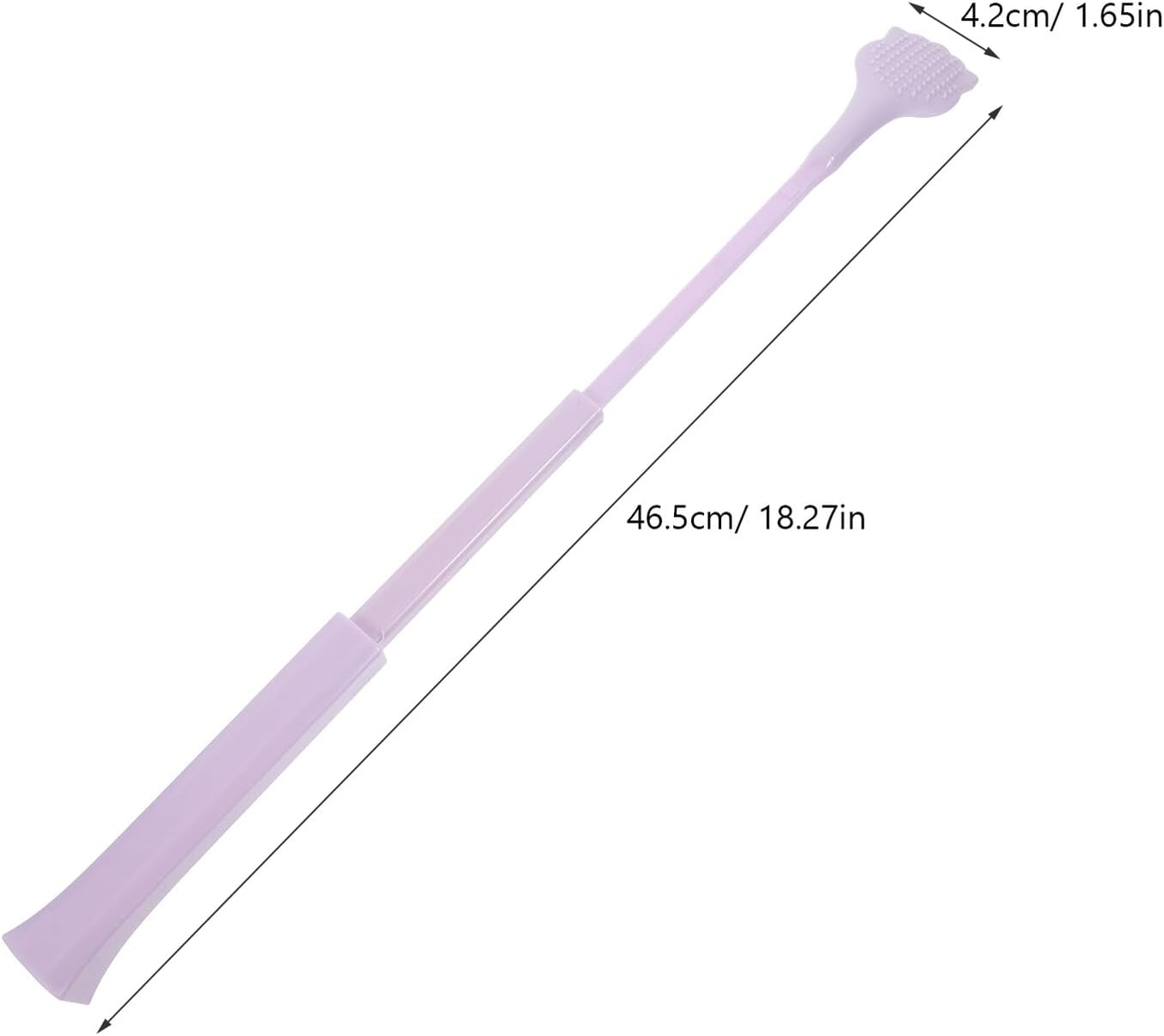 Retractable Back Scratcher with Long Handle for Adults Portable Self Back Massager Itch Relief Tool Convenient Extendable Telescoping Design for Family and Friends