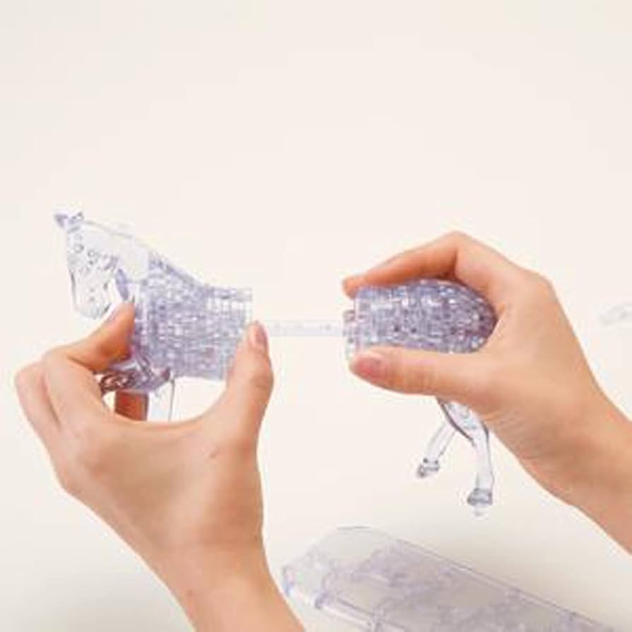 Amazon.com: HCM Horse Crystal Puzzle (100-Piece, Transparent
