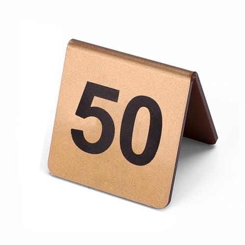 Numéro de table de mariage stable en V pour éviter les chutes sur vos tables - 5